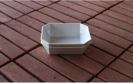 1616/ TY Square Bowl 150 White 2個セット【1616/arita japan】有田焼 器 食器 鉢 小鉢 スクエア ボウル ホワイト シンプル A21-4