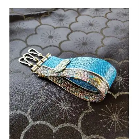 水引　三連キーホルダー(BB)_雑貨     装飾品・工芸品  服飾小物 _【1234282】