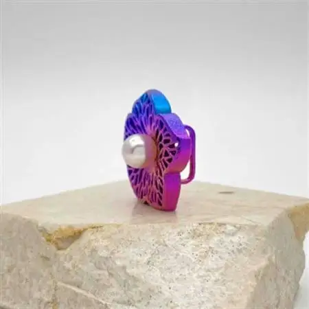 クラフト金澤のチタン製 帯どめ_装飾品・工芸品 ペンダント・ネックレス アクセサリー _【配送不可地域：沖縄県】【1333721】