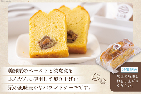 菓子 栗のパウンドケーキ 1本 & マロンパイ 6個 セット [栗菓子工房みず穂屋 宮崎県 美郷町 31at0022]