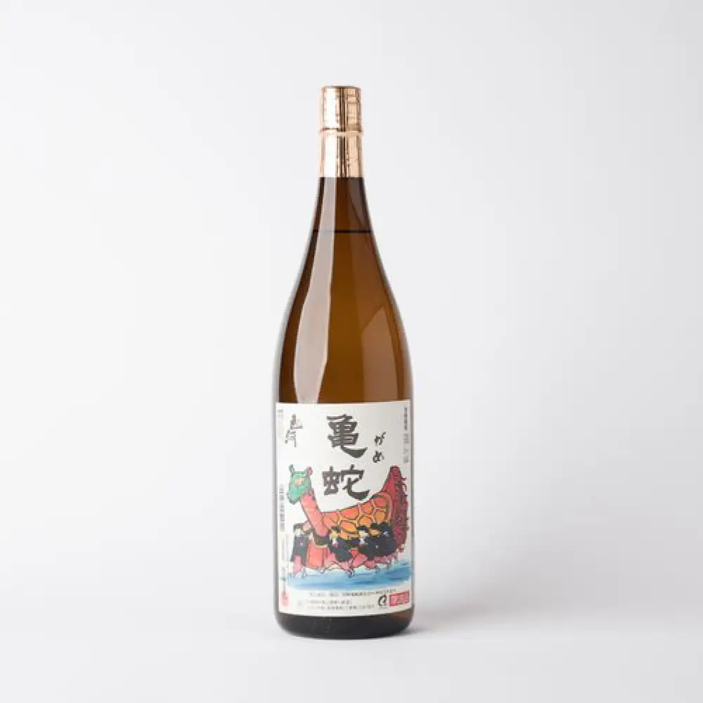 純米焼酎 亀蛇 25度 1800ml 酒 お酒 焼酎 米焼酎 本格焼酎 乙類 がめ  熊本県 八代市