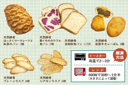 天然酵母パン詰め合わせセット K016008