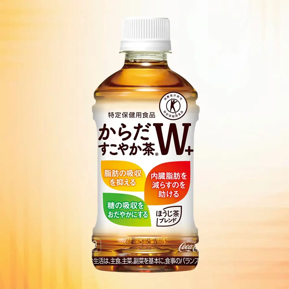 からだすこやか茶W＋ 350mlPET×24本(1ケース)【特定保健用食品】K090220