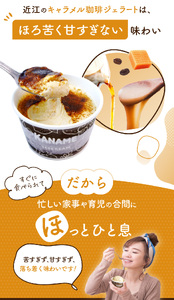 近江のキャラメル珈琲ジェラート（6個セット） かなめカフェ 滋賀県 東近江市 A41 ジェラート アイス スイーツ 詰め合わせ ギフト