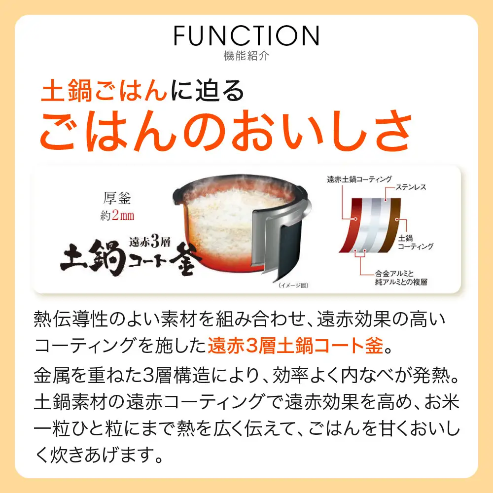 タイガー TIGER 3層遠赤釜 21年製 ダークグレー タイガー魔法瓶(TIGER) 炊飯器 5.5合 圧力IH 炊きたて 遠赤5層土鍋