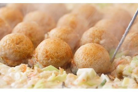 No.325 皓介の名古屋風醤油たこ焼き・赤白食べ比べ20個（CAS冷凍）