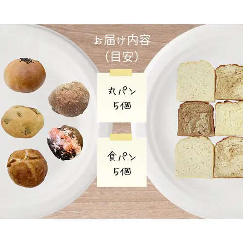 No.129 手づくり低糖質パン　新作と人気の10個をおまかせ詰め合わせ10