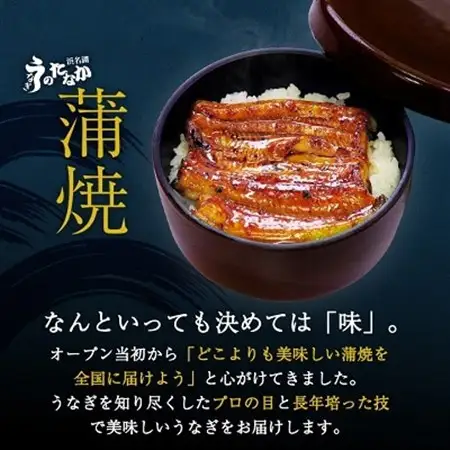 浜名湖・うなぎのたなかのふっくら柔らか♪国産うなぎカット蒲焼(中)2枚※合計180g程度_鰻 国産 ギフト_【配送不可地域：離島】【1417599】