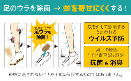 消臭効果 インソール マジ蚊シート 3組 セット 蚊防止 抗菌 【株式会社KTS】[TEO002]