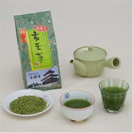 富光園こだわりの「抹茶入り玄米茶」～矢作川の恵みで育ったお抹茶と玄米のリッチブレンド～【1419000】