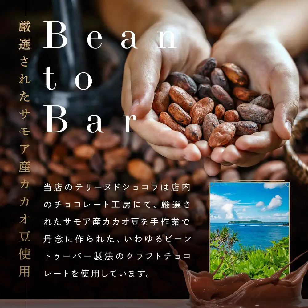  ビーントゥーバー テリーヌドショコラ（サモア） | スイーツ チョコレート テリーヌ 人気 おすすめ 濃厚 サモア  手作り ギフト プレゼント 送料無料 神奈川 鎌倉 ショコラ