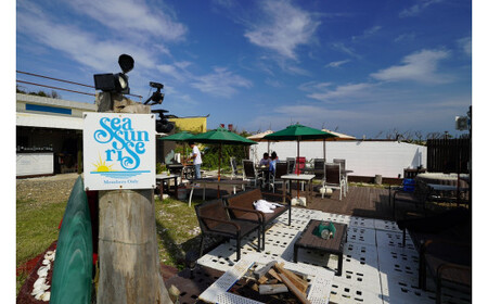 鹿嶋の「Sea Sunrise」で手ぶらBBQ+お泊りセット（2名）【アウトドア デイキャンプ ビーチ BBQ バーベキュー バーベキューセット 食事　食事券】（KS-26）