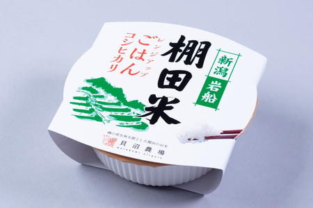 【令和7年産米】新潟県村上市岩船産棚田米 コシヒカリのパックごはん (150g×20個) AB4039