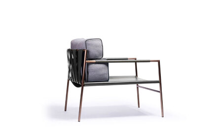 【Ritzwell】IBIZA FORTE EASY CHAIR  -HAND STITCH- [AYG051]