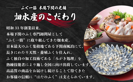 とらふぐ刺身ふぐちり 3~4人前 冷凍 ID 