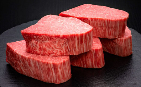 A5等級 博多和牛 ヒレシャトーブリアン 【ダイヤモンドカット】 200g×5枚 合計1kg 希少部位 ヒレ シャトーブリアン 厚切りステーキ 福岡県 苅田町