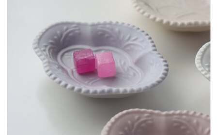 有田焼 フレンチカラー 木瓜型豆皿 4枚組 小皿 器 皿 食器 プレート 醤油皿 おしゃれ 結婚祝い ギフト 【山忠】 30000円 3万円 A30-675