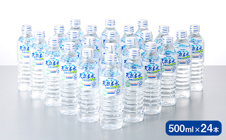 6回定期便【ブルボン】山形県 天然名水 出羽三山の水 500ml×24本 F2Y-5538