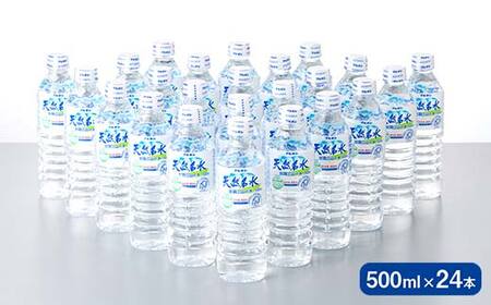 12回定期便【ブルボン】山形県 天然名水 出羽三山の水 500ml×24本 F2Y-5539