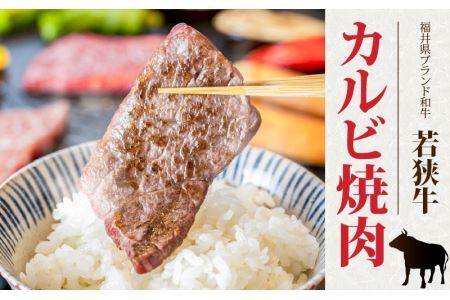 若狭牛カルビ焼肉と福井梨だれ漬豚焼肉 [B-108001] / 肉