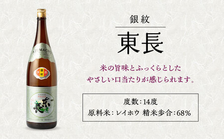 【定期便】 日本酒 銀紋東長 NAH069 日本酒 全12回