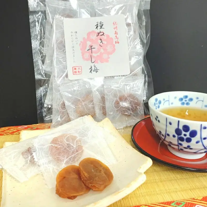 種ぬき干し梅80g / 和歌山 和歌山県産 田辺市 上芳養 不動農園 紀州南高梅 南高梅 梅干し 梅干 梅 干梅 塩分補給 種なし【hdu016-1】