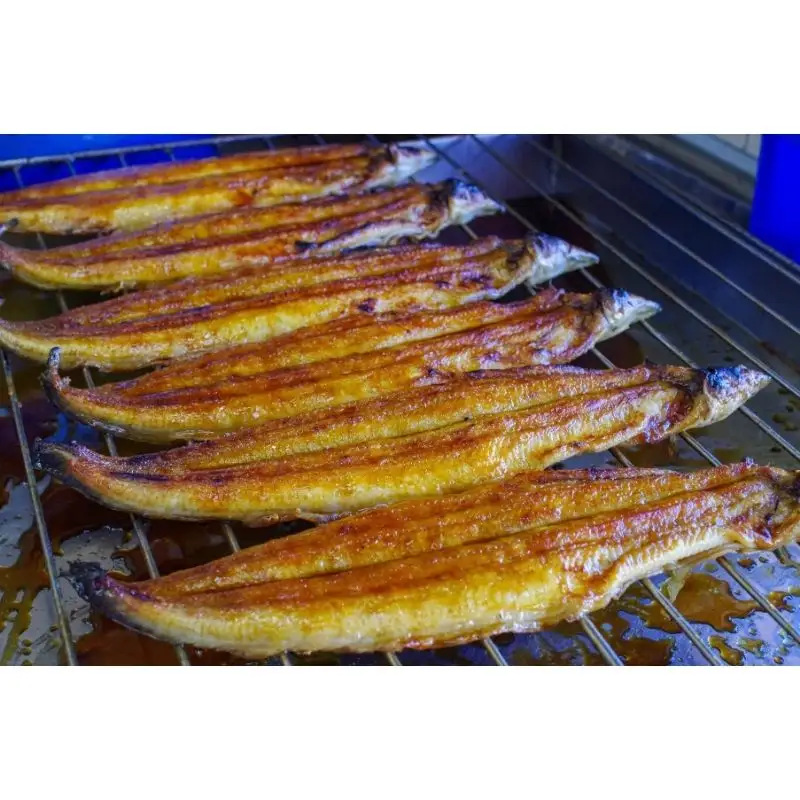 国産うなぎ蒲焼 大サイズハーフカット（頭尾なしで1袋70ｇ以上）5袋セット / うなぎ 鰻 ウナギ 田辺市 国産 国産うなぎ 国産鰻 うなぎ 鰻 蒲焼 かば焼き 土用の丑の日 冷凍【ots003】