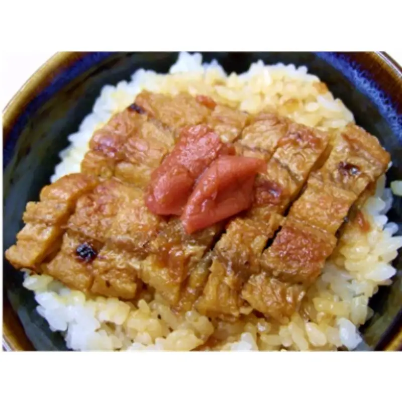 かんたん鰻丼 （梅味）1人前×５食セット　【湯煎するだけで簡単に鰻丼ができます】 / 和歌山 田辺市 国産 国産鰻 鰻 うなぎ 鰻丼 うな丼 梅 梅味 簡単 お手軽 かんたん 土用の丑の日 冷凍 【ots010】