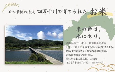 【令和7年産】おいしい・あんしん・しまんとのお米　しまんと農法米（ヒノヒカリ）5kg 国産 ひのひかり 2025年 精米 白米 米 おこめ こめ コメ ご飯 ごはん 四国 高知 四万十 しまんと 農法米 募金 四万十川 25-472