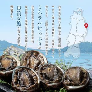 三陸山田産 鮑 冷凍 500g  川秀 年末年始 おせち バター焼き 岩手県 三陸山田 山田町 あわび エゾアワビ 三陸産アワビ 海産品 刺身 刺し身 ステーキ YD-445