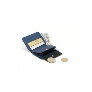 本革 藍染め 絞り財布 Indigo W410