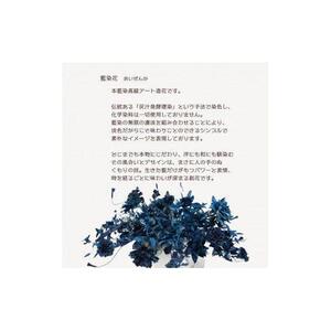 藍染花アレンジメントギフト(ピアノ)