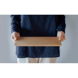 TSUKI-JIRIWOODPLATEオークフラットM ｜トレー プレート お皿 皿 食器 インテリア