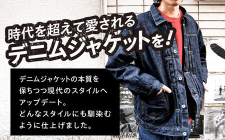 受注生産 ジージャン セルビッチデニム 日本製 ジーパン デニム ジャケット アメカジ メンズ ファッション AF-20 TRUCKER アトリエフロート 糸島市 / atelier FLOAT [AAF006] 