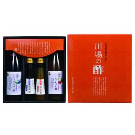 川場のお酢セット (飲む酢・原酢4本セット)_飲料・ドリンク  ジュース _【1402612】