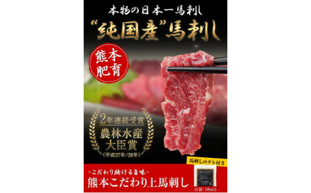 馬刺し 上赤身 ブロック 国産 馬刺し300g《7-14日以内に出荷予定(土日祝除く)》
