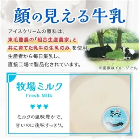 群馬県太田市　生乳仕立てアイスクリーム 8個セット_アイスクリーム 生乳 セット スイーツ おやつ デザート 東毛酪農 バニラ チョコ 抹茶 人気 おすすめ 送料無料 贈答 ギフト プレゼント_【配送不可地域：離島】【1223044】