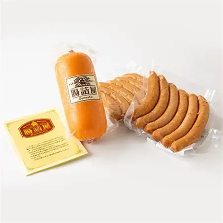 腸詰屋　太物ソーセージ＆細物ソーセージ2種セット(冷蔵)_肉 ソーセージ・ウインナー 豚肉 _【配送不可地域：離島】【1251601】
