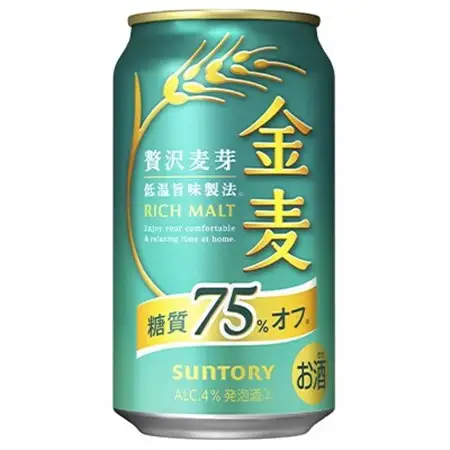 サントリー　金麦糖質75%オフ　350ml×24本_酒・アルコール 発泡酒  _【1348273】