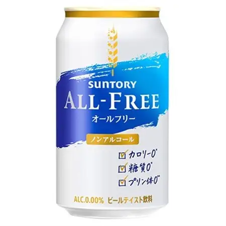 サントリー　オールフリー　350ml×24本_酒・アルコール ノンアルコール  _【1348275】