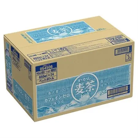 やかんの麦茶from爽健美茶 650mlPET×24本_飲料・ドリンク 飲料 茶 _【1427010】