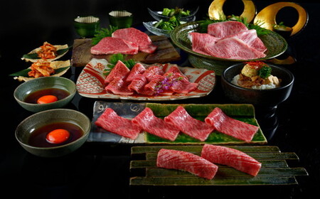 《食事券》松阪牛焼肉　エクセレントコース（2名様分）【9.4-1】