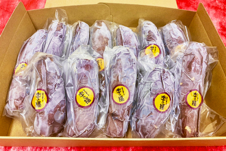 [定期便／全6回 隔月お届け]【冷凍】紅はるか 焼き芋 詰め合わせ (12本) [2676]