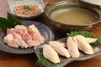 元祖白だし濃厚スープ 名古屋コーチン鶏鍋セット（3～4人前） H001-069