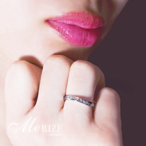 指輪 天然ダイヤ 0.075ct Avrillアブリル【プラチナ950】r-289（KRP）G64-1410