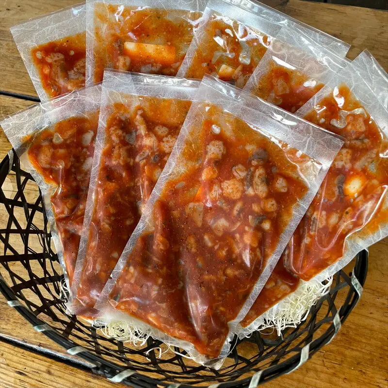 たこ七味 8パック【たこ 珍味 おつまみ キムチ 惣菜 海鮮 いかの塩辛 珍味 お取り寄せ 御中元 お中元 お歳暮 父の日 母の日 贈り物 日本酒 焼酎 たこ】【神奈川県小田原市早川】