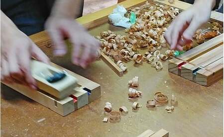 ＜木工体験＞鉋を使った本格お箸づくり mi0025-0012