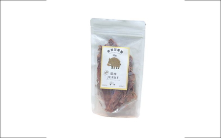 シカ肉 燻製 ジャーキー (犬用)【入金確認後2週間以内に発送いたします】/ 鹿肉 しかにく シカ ジャーキー 燻製 ペットフード 【wmk002】
