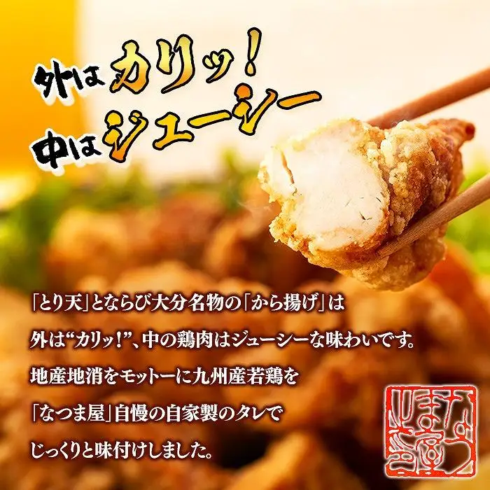 大分名物 冷凍 から揚げ 800g（200g×4袋）|温めるだけ 簡単調理
