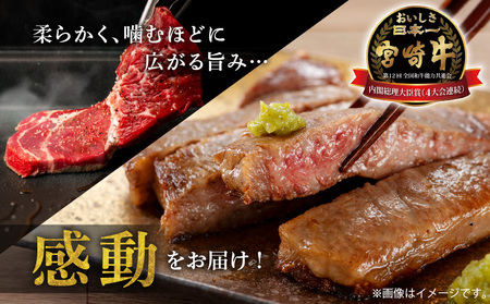 牛肉 宮崎牛 モモ ステーキ 800g 牛肉